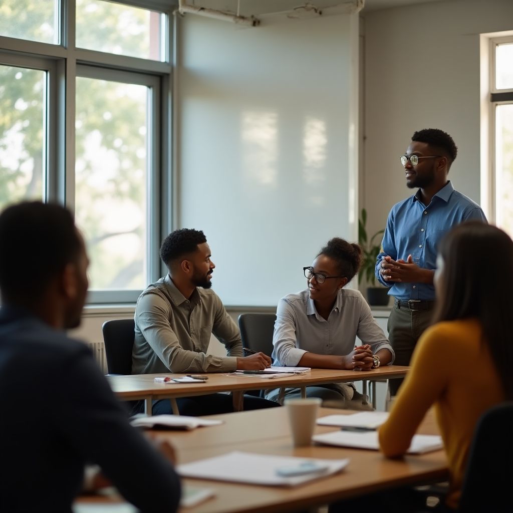 SNAPTHRILL modern training classroom